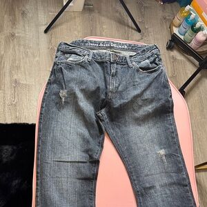 Guess Women's Dark Blue Straight Leg Jeans